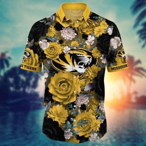 Missouri Tigers NCAA Flower Hawaii Shirt For Fans Ver 8