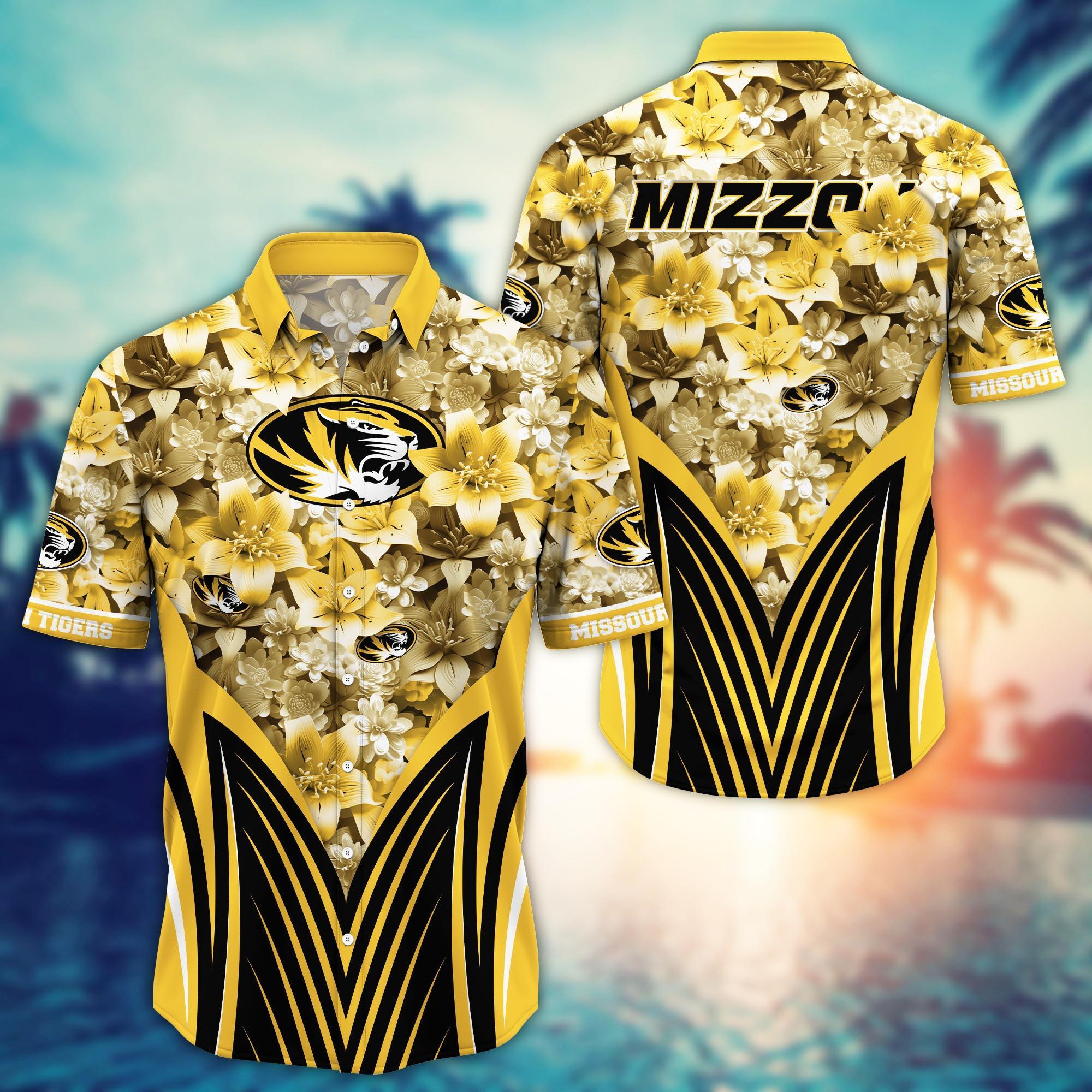 Missouri Tigers NCAA Hawaiian Shirt, Aloha Shirt Ver 1