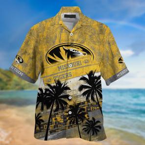 Missouri Tigers NCAA Palm Tree Pattern Hawaii Shirt For Sports Fans