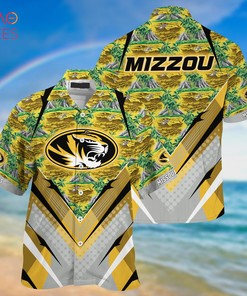 Missouri Tigers Summer Hawaiian Shirt And Shorts For Sports Fans