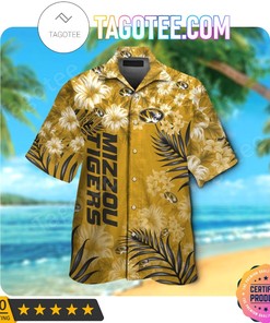 Missouri Tigers to the Beach with Aloha Hawaii Shirt and Beach Short