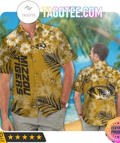 Missouri Tigers to the Beach with Aloha Hawaii Shirt and Beach Short