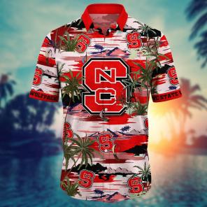 NC State Wolfpack NCAA Flower Hawaii Shirt For Fans Ver 11
