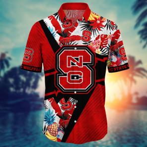 NC State Wolfpack NCAA Flower Hawaii Shirt For Fans Ver 12