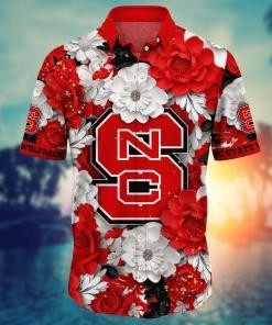 NC State Wolfpack NCAA Flower Hawaii Shirt For Fans Ver 13