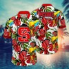 NC State Wolfpack NCAA Flower Hawaii Shirt For Fans Ver 2