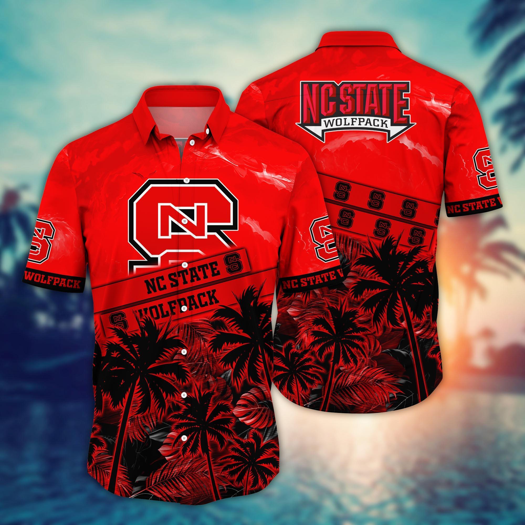 NC State Wolfpack NCAA Flower Hawaii Shirt For Fans Ver 20