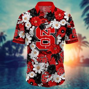 NC State Wolfpack NCAA Flower Hawaii Shirt For Fans Ver 21
