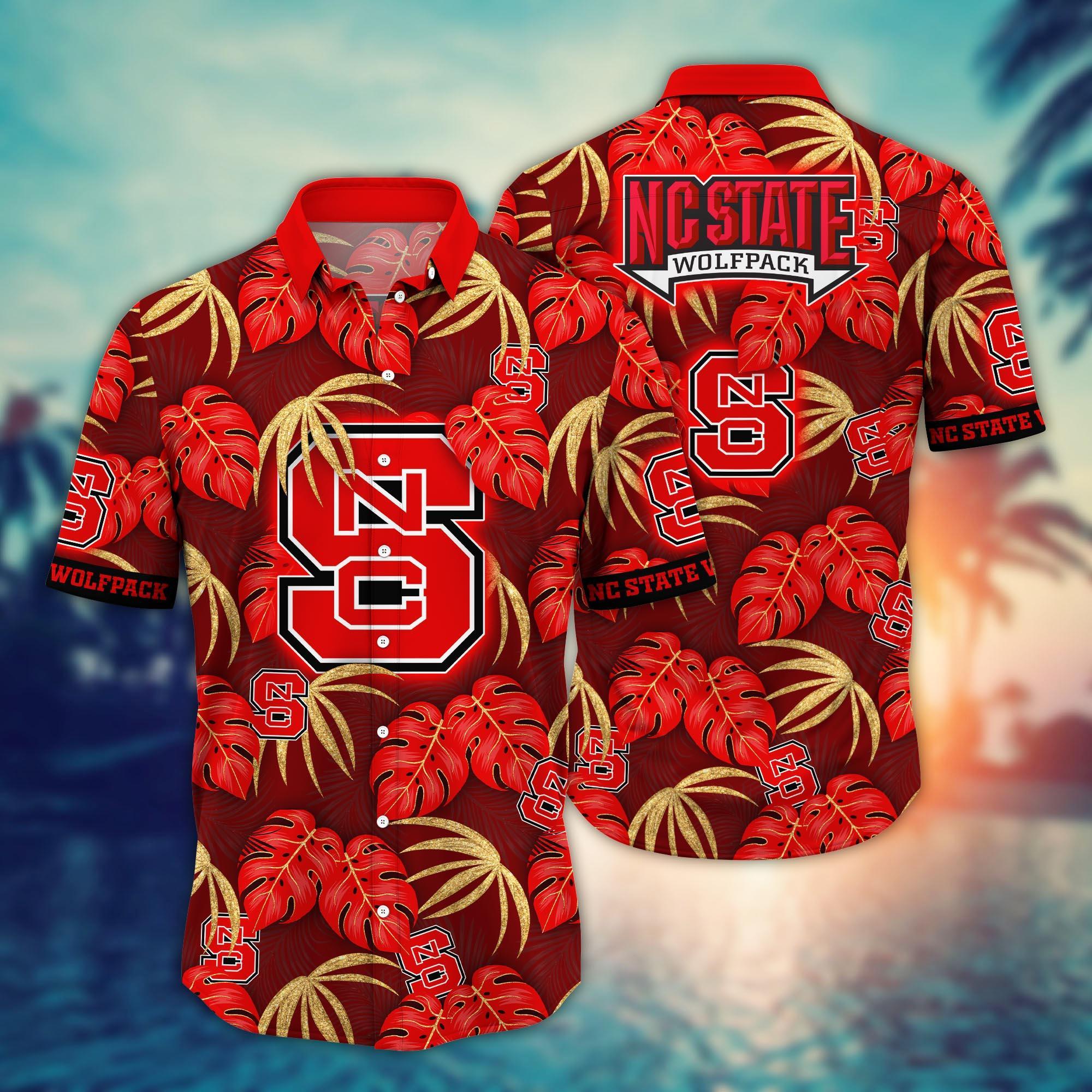 NC State Wolfpack NCAA Flower Hawaii Shirt For Fans Ver 22