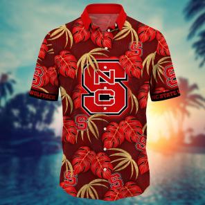 NC State Wolfpack NCAA Flower Hawaii Shirt For Fans Ver 22