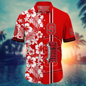 NC State Wolfpack NCAA Flower Hawaii Shirt For Fans Ver 26
