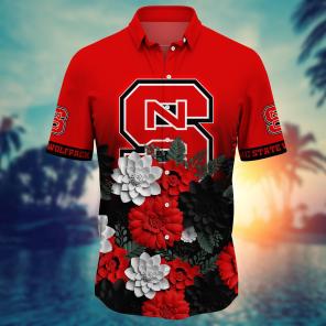 NC State Wolfpack NCAA Flower Hawaii Shirt For Fans Ver 27