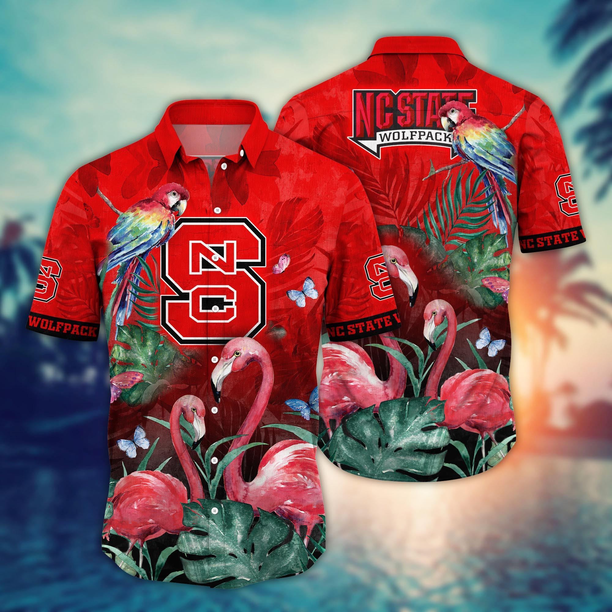 NC State Wolfpack NCAA Flower Hawaii Shirt For Fans Ver 29