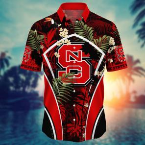 NC State Wolfpack NCAA Flower Hawaii Shirt For Fans Ver 30