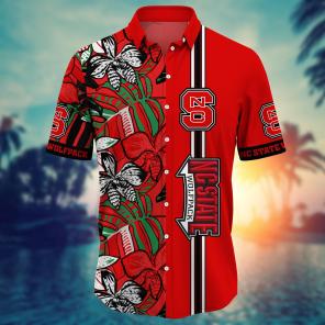 NC State Wolfpack NCAA Flower Hawaii Shirt For Fans Ver 33