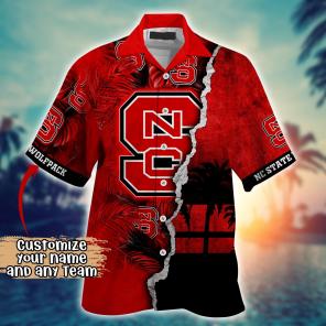 NC State Wolfpack NCAA Flower Hawaii Shirt For Fans Ver 34