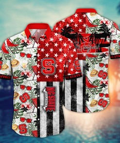NC State Wolfpack NCAA Flower Hawaii Shirt For Fans Ver 7