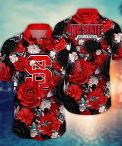 NC State Wolfpack NCAA Flower Hawaii Shirt For Fans Ver 8