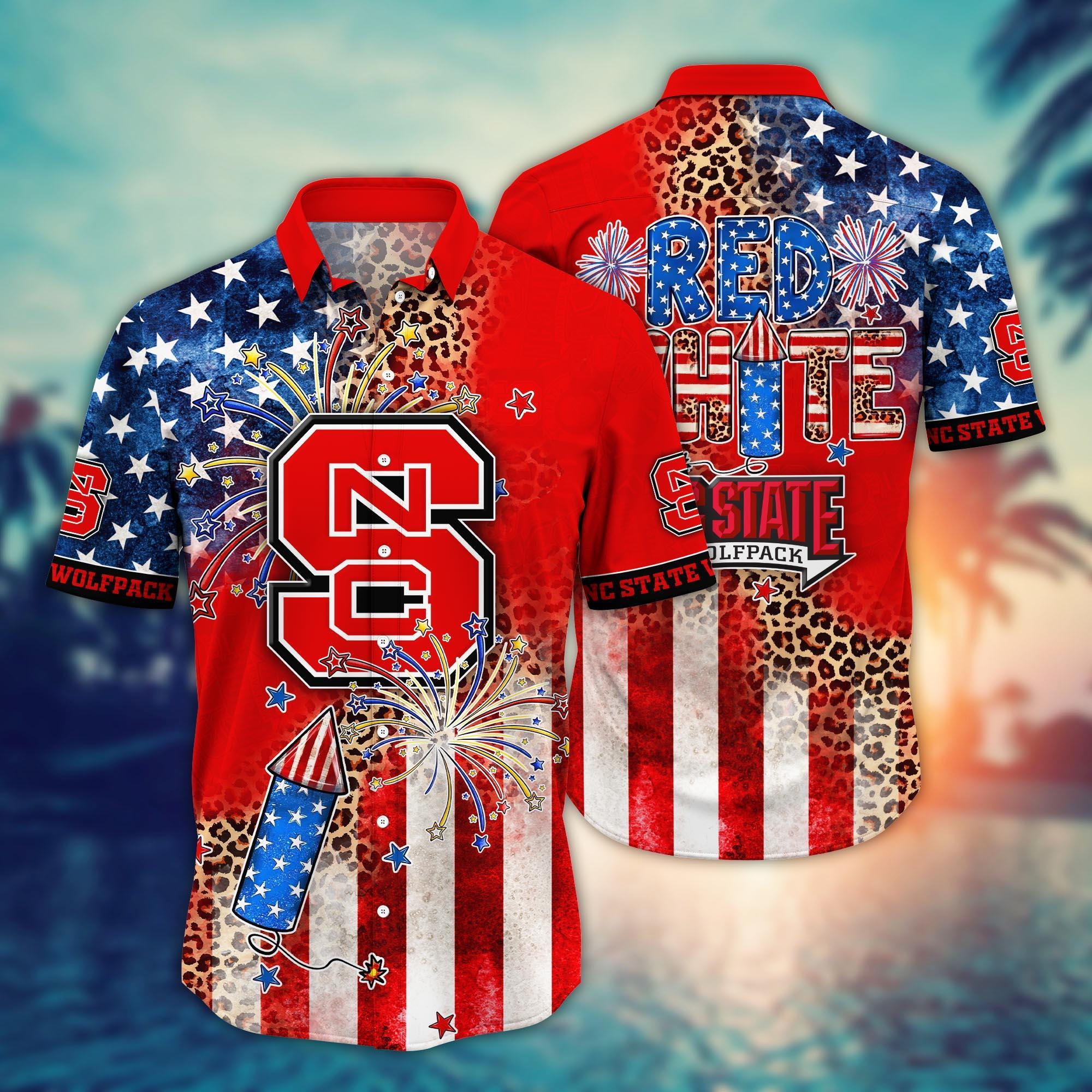 NC State Wolfpack NCAA Hawaii Shirt Ver 1