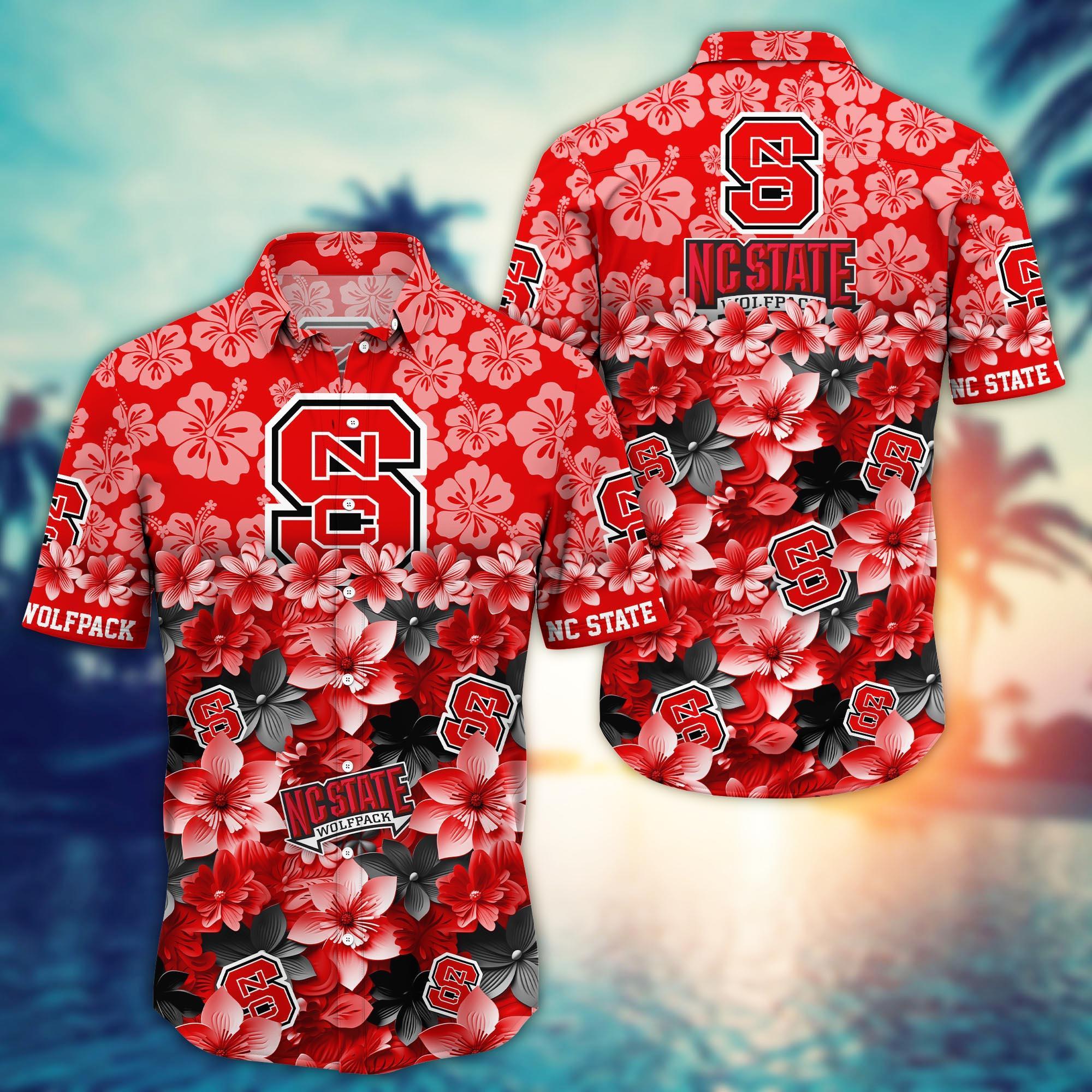 NC State Wolfpack NCAA Hawaiian Shirt Gift For Fan