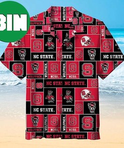 NC State Wolfpack Summer Hawaiian Shirt - Comfortable and Stylish for Every Occasion.