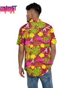 NCAA Alabama Crimson Tide Aloha Hawaiian Shirt - Official Fan Gear