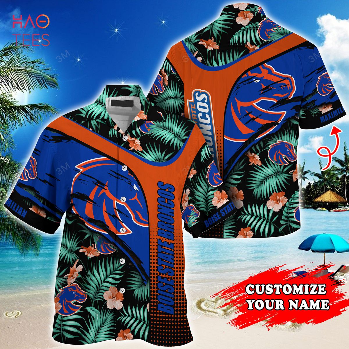 NCAA Boise State Broncos Football Hawaiian Shirt - Perfect for Families