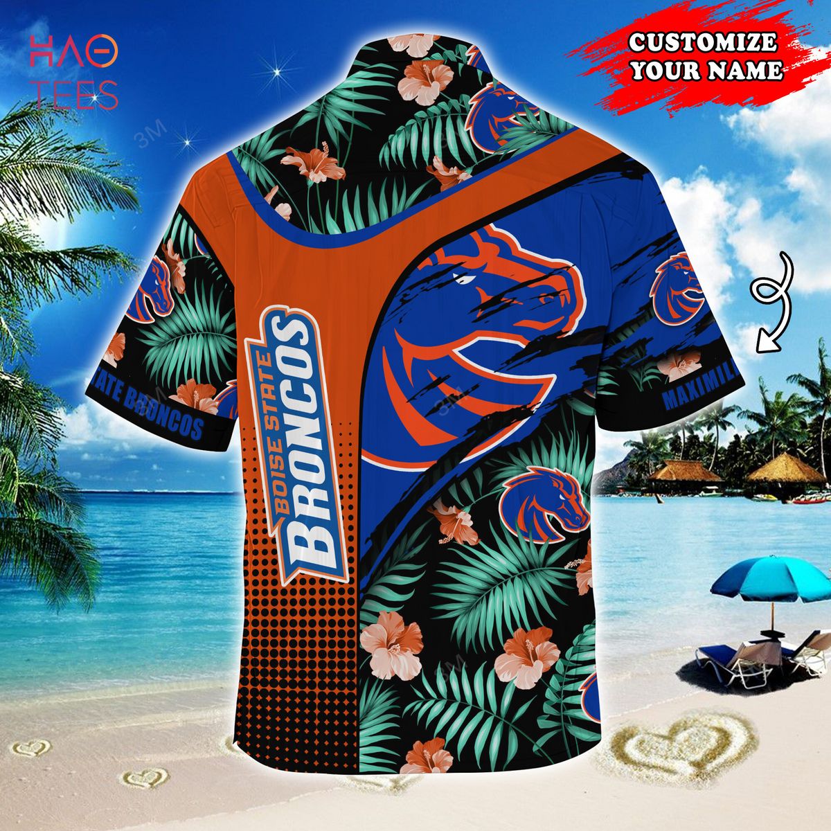 NCAA Boise State Broncos Football Hawaiian Shirt - Perfect for Families