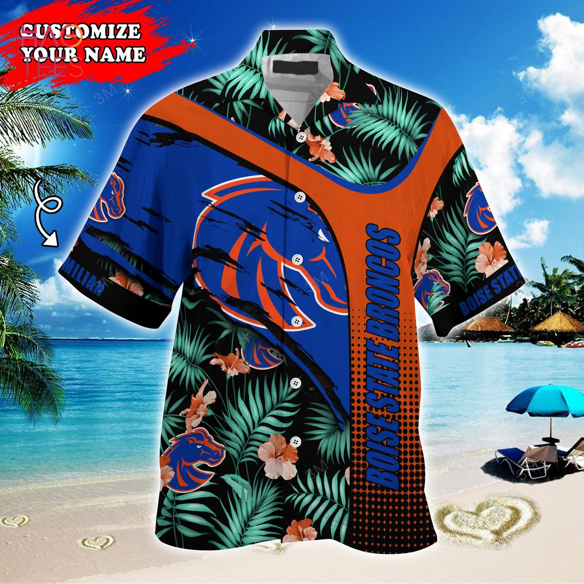NCAA Boise State Broncos Football Hawaiian Shirt - Perfect for Families