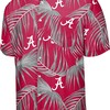 NCAA College Team Logo Floral Tropical Button Up Shirt - Ultimate Beach Shirt