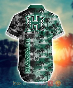 NCAA Hawaii Rainbow Warriors Coconut Hawaiian shirt and Shorts - Perfect Beach Wear For Fans 