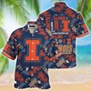 NCAA Illinois Fighting Illini Coconut Aloha Hawaiian Shirt - Perfect for Summer Fun 