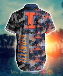 NCAA Illinois Fighting Illini Coconut Hawaiian shirt and Shorts - Perfect Pair For Summer