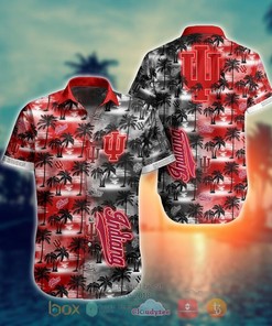 NCAA Indiana Hoosiers Coconut Hawaiian shirt and Shorts - Perfect Pair For Summer 