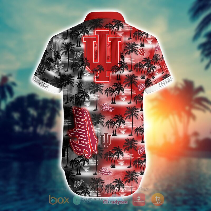 NCAA Indiana Hoosiers Coconut Hawaiian shirt and Shorts - Perfect Pair For Summer