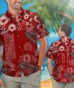 NCAA Indiana Hoosiers Hawaii Shirt and Shorts - Best Summer Wear For Fans