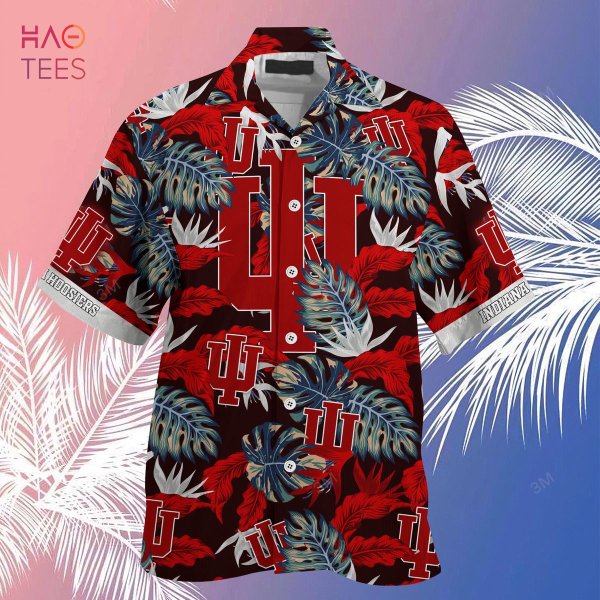NCAA Indiana Hoosiers Stress Blessed Hawaiian Shirt - Ideal For Fans