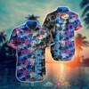 NCAA Kansas Jayhawks Coconut Hawaiian shirt, Short - Vibrant and Stunning Coconut Tree Design for Jayhawks Fans
