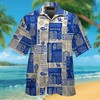 NCAA Kentucky Wildcats Blue Creammy Hawaiian Shirt - Soft and Comfortable Shirt Design for Wildcats Fans