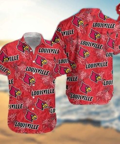 NCAA Louisville Cardinals Classic Hawaiian Shirt Outfit for Men 