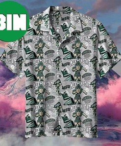NCAA Michigan State Spartans Summer Hawaiian Shirt - A Must-Have for Fans.