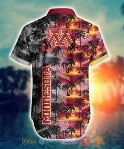 NCAA Minnesota Golden Gophers Coconut Hawaiian shirt, Short - Vibrant and Stunning Coconut Tree Design for Gophers Fans