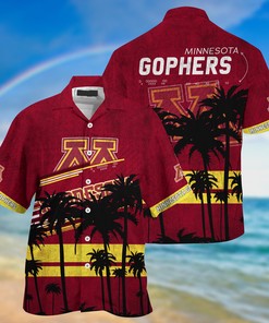 NCAA Minnesota Golden Gophers Summer Hawaiian Shirt and Shorts - Stand Out in Style This Season.