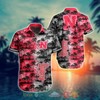 NCAA Nebraska Cornhuskers Coconut Hawaiian Shirt and Shorts - Perfect for Summer