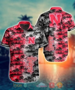 NCAA Nebraska Cornhuskers Coconut Hawaiian Shirt and Shorts - Perfect for Summer