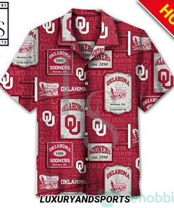 NCAA Oklahoma Sooners Samoan Print Hawaiian Shirt - Show Your Sooner Spirit in Style
