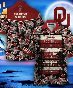 NCAA Oklahoma Sooners Summer Hawaiian Shirt - Show Your Sooner Spirit in Style