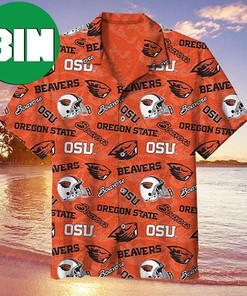 NCAA Oregon State Beavers Summer Hawaiian Shirt, Best Gift for Fans