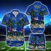 NCAA Pittsburgh Panthers Parrot Hawaiian Shirt, Short 