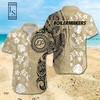 NCAA Purdue Boilermakers Samoan Print Hawaiian Shirt - Show Your Boilermaker Spirit in Style